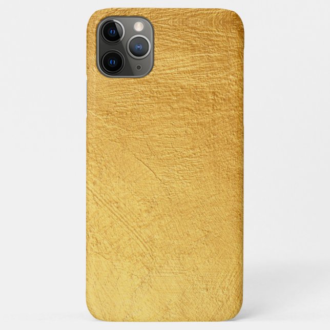 Gold Paint Effect Case-Mate iPhone Case (Back)