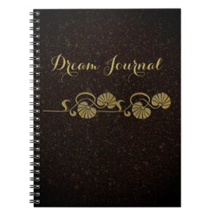 "gold" palm notebook