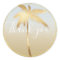 Gold Palm Tree Ombre Thank you