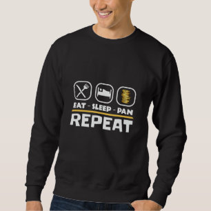 Gold panning prospecting East Sleep Pan Repeat Sweatshirt