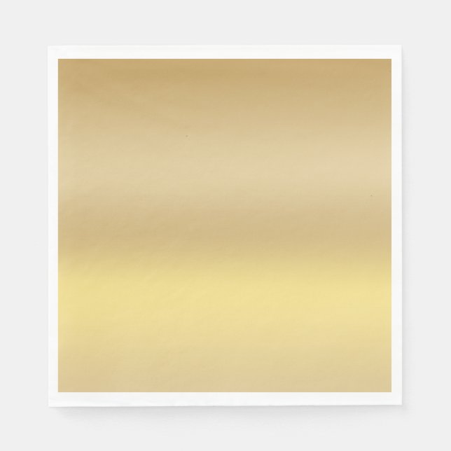 Gold Paper Napkin (Front)