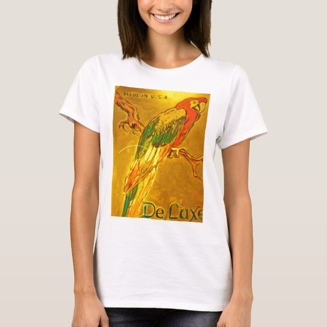 Gold Parrot T-Shirt (Front)
