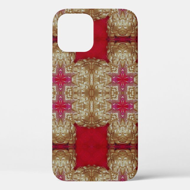 Gold pattern cement wall closeabstract, ancient, a Case-Mate iPhone case (Back)