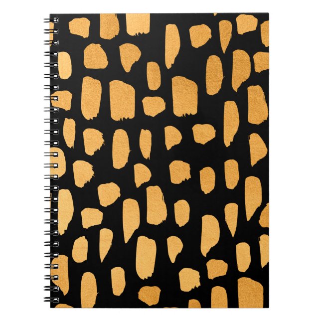Gold Pattern           Notebook (Front)