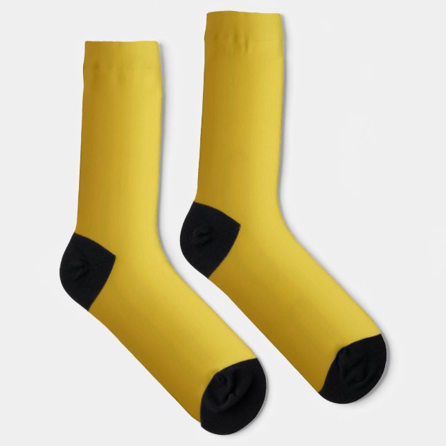 Gold Pattern Socks (Right)