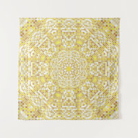 Gold pattern texture with golden mosaics in the By