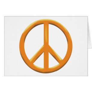 GOLD PEACE SIGN