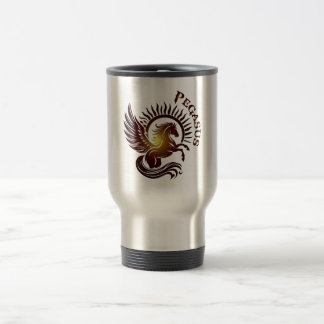 Gold Pegasus2 Tumbler Travel Mug
