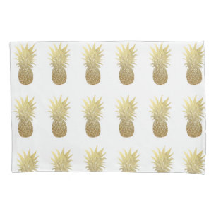 Gold Pineapple Pillowcase