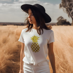 Gold Pineapple T-Shirt