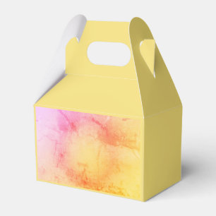 Gold & Pink Favour Box for Events