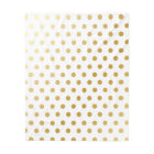 Gold Polka Dots Pattern