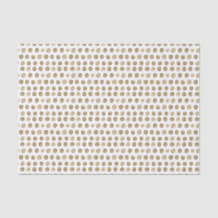 Gold Polka Dots Tissue Paper