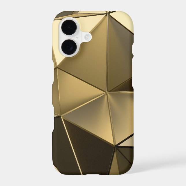 Gold Polygon Design (Back)