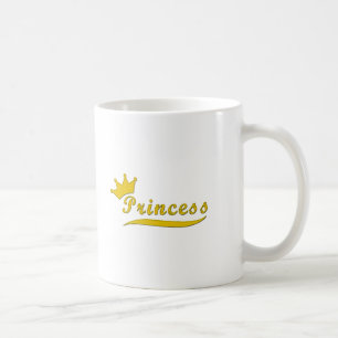 Gold Princess Coffee Mug