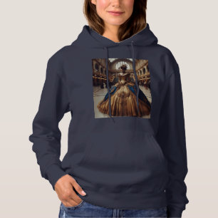 Gold Princess Steampunk Victorian Industrial Hoodie