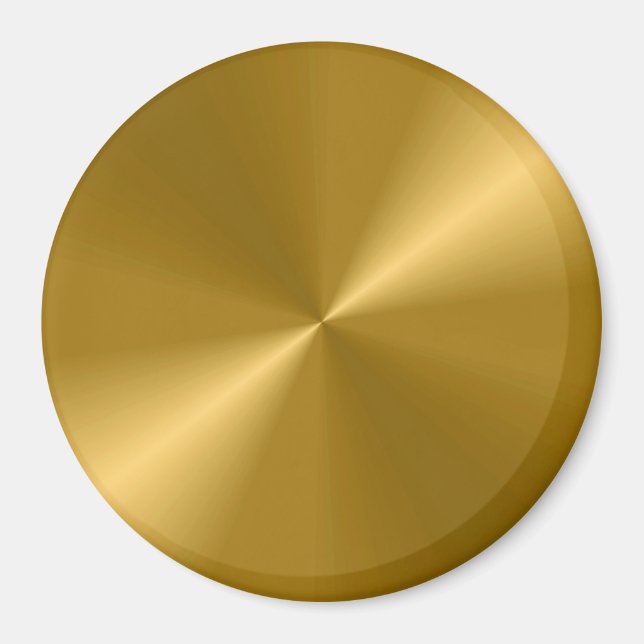 Gold Print Magnet (Front)