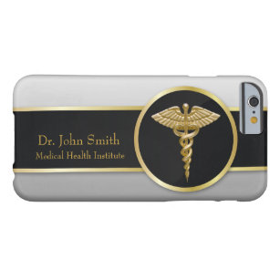 Gold Professional Medical Caduceus - iPhone Case