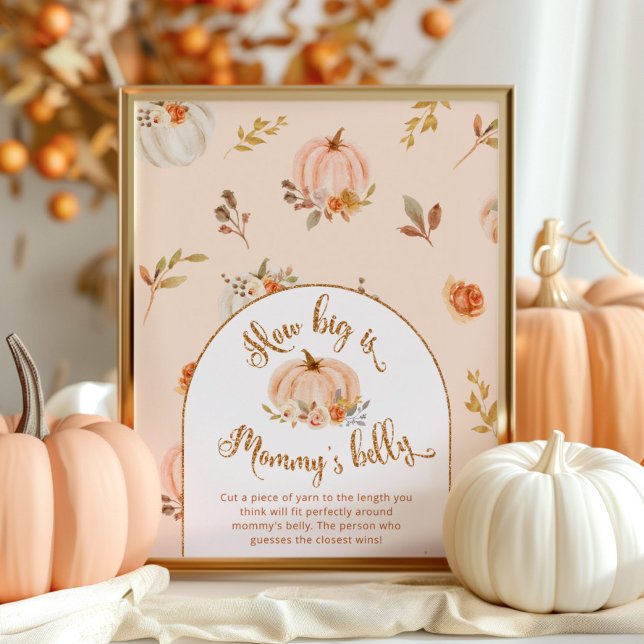 Gold pumpkin how big is mummy's belly game poster (Creator Uploaded)