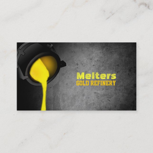 Gold Refinery Business Cards (Front)