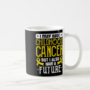 Gold Ribbon Childhood Cancer Awareness  Coffee Mug