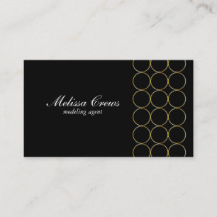 Gold Rings 2 Business Card