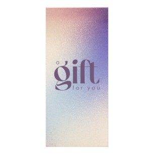 Gold Rose Glitter Elegant Trendy Gift Certificate