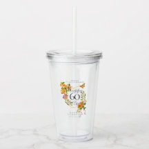 Gold Rose Ribbon 60th Birthday