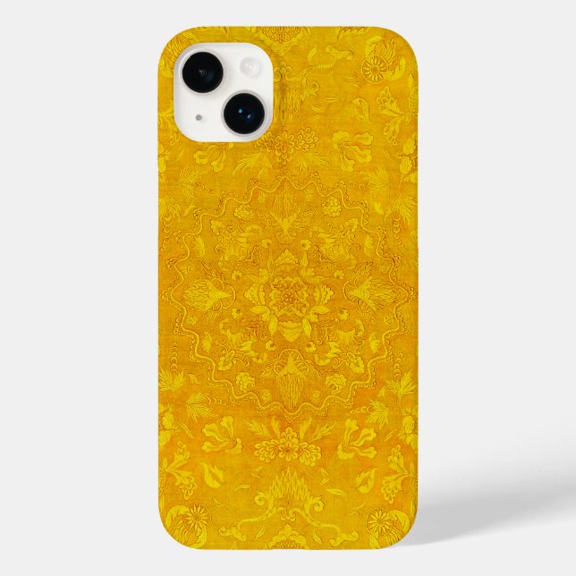 Gold Royal Tile Wallpaper Pattern  Case-Mate iPhone Case (Back)