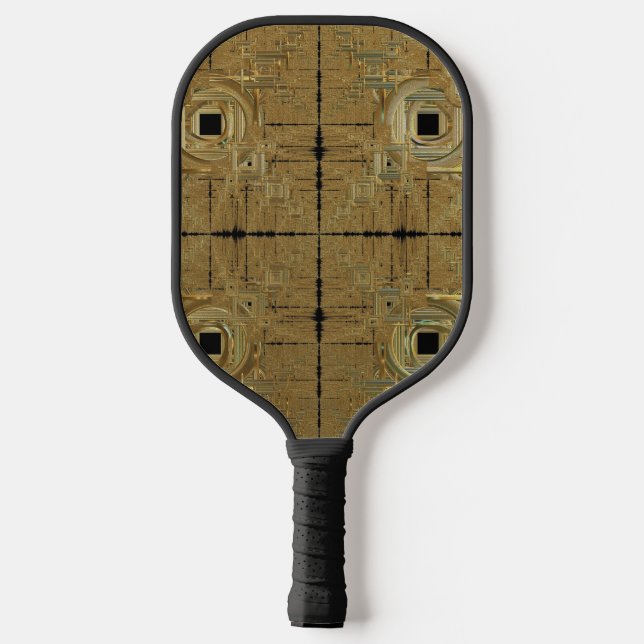 Gold Rush Pickle Ball Paddle (Back)