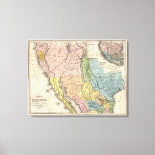Gold Rush to California Canvas Print