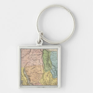 Gold Rush to California Key Ring