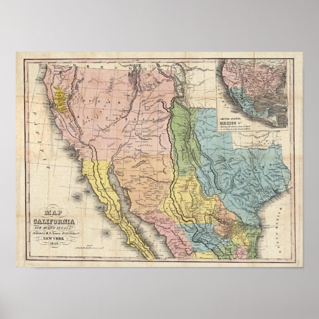 Gold Rush to California Poster (Front)