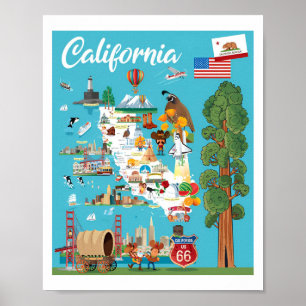 Gold Rush Travel Poster