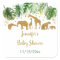 Gold Safari Animal Baby Shower