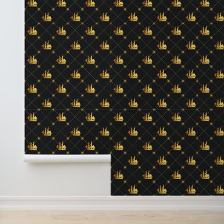 Gold Sail Ship Wallpaper