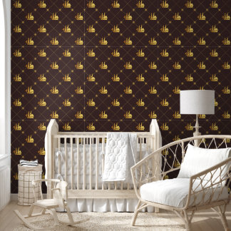 Gold Sail Ship Wallpaper