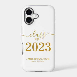 Gold Script Class of 2023 Graduation