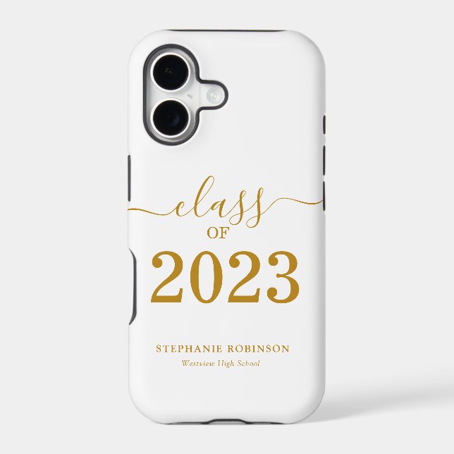 Gold Script Class of 2023 Graduation  (Back)