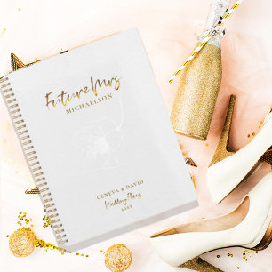 Gold Script Future Mrs. Wedding Planner
