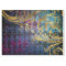Gold Scrollwork on Purple and Blue Decoupage