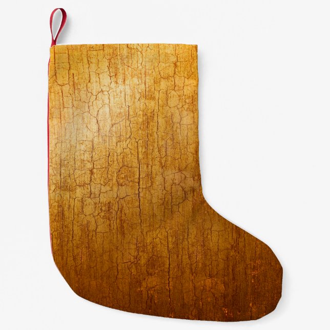 Gold Seriesgold,wallpaper,pattern,rough,abstract,a Small Christmas Stocking (Front)