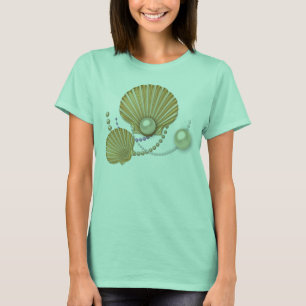 Gold Shells & Pearls T-Shirt