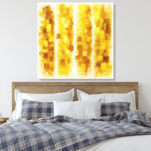 Gold Shimmer - Large Canvas Print