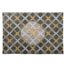 Gold, Silver, and Black Laced