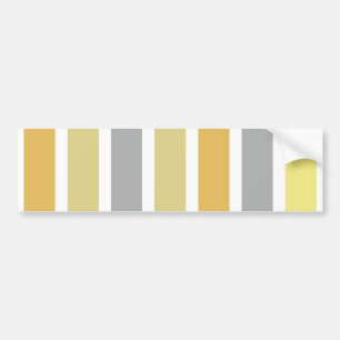 Gold Silver Bronze Metal Hues Bumper Sticker