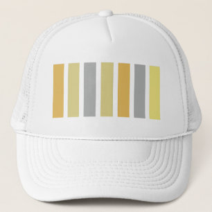 Gold Silver Bronze Metal Hues Trucker Hat