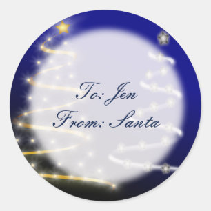 Gold & Silver- Classic Round Sticker