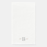 Gold & Silver Combo Font Monogram Wedding