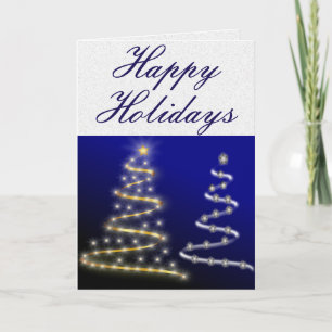 Gold & Silver- Holiday Card